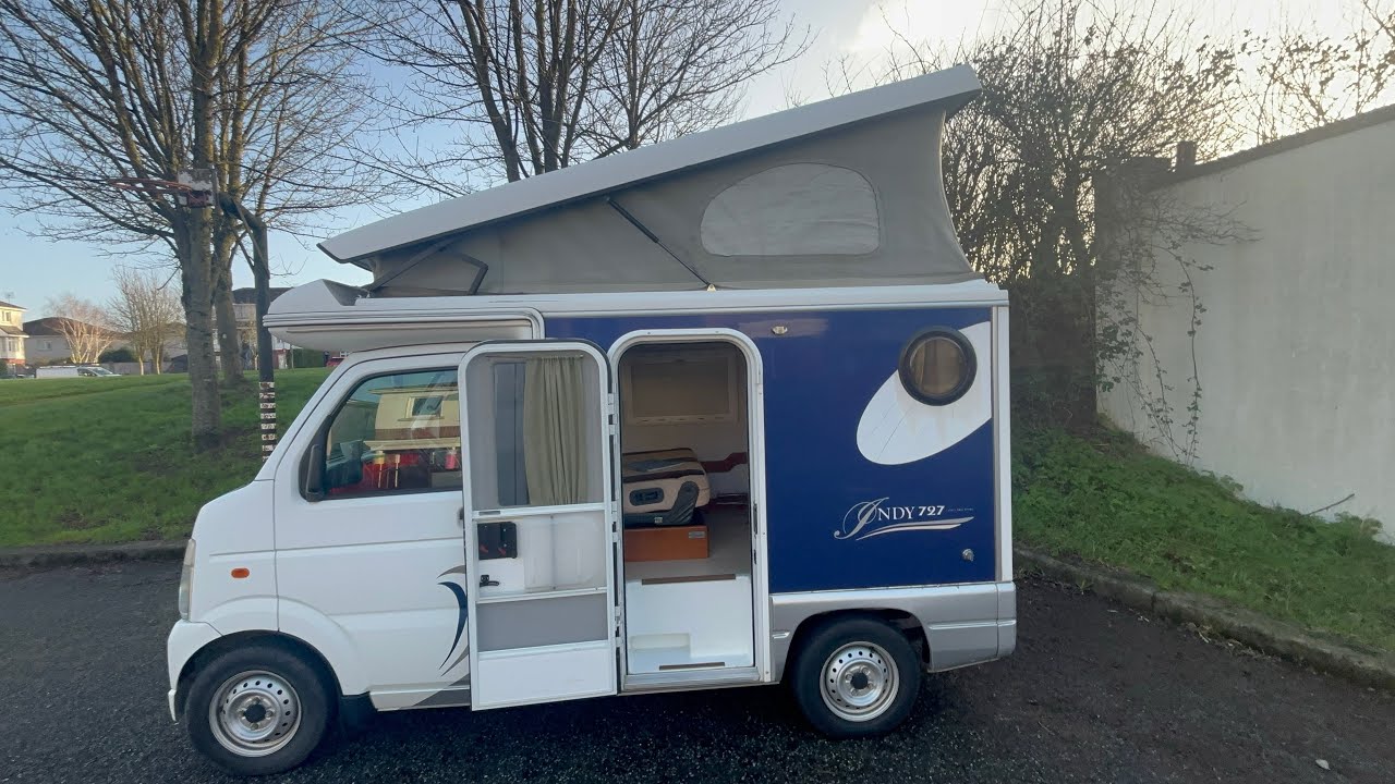 Mazda Scrum Camper van / Micro motor home 660cc 4wd 5 speed l.