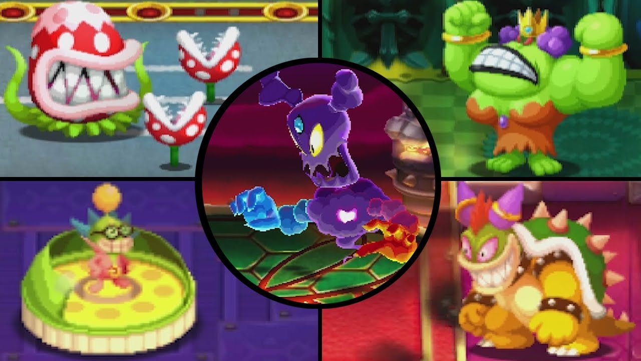 Mario & Luigi: Superstar Saga + Bowser's Minions - All Bosses