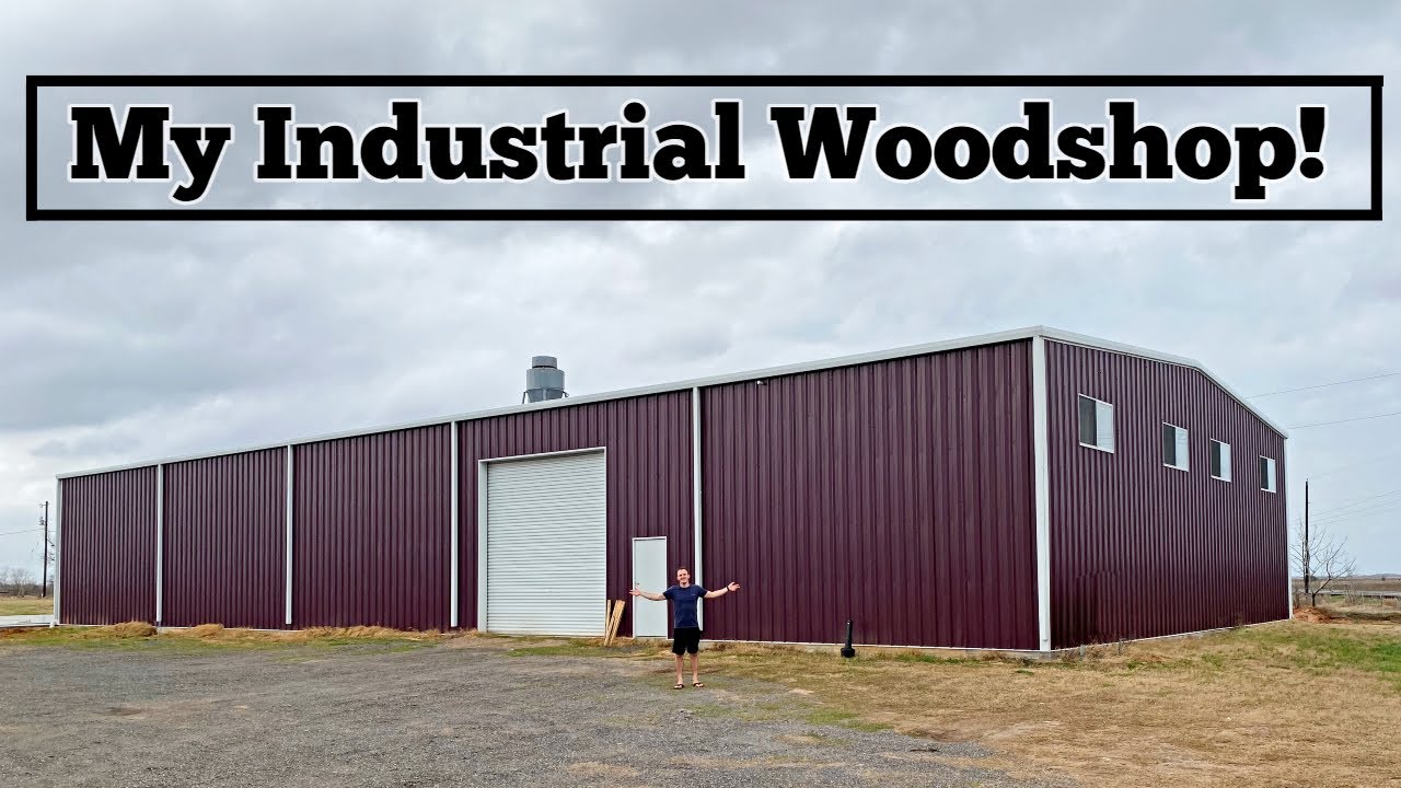 I Built This At Age 24 | A Tour Of My Commercial Woodshop