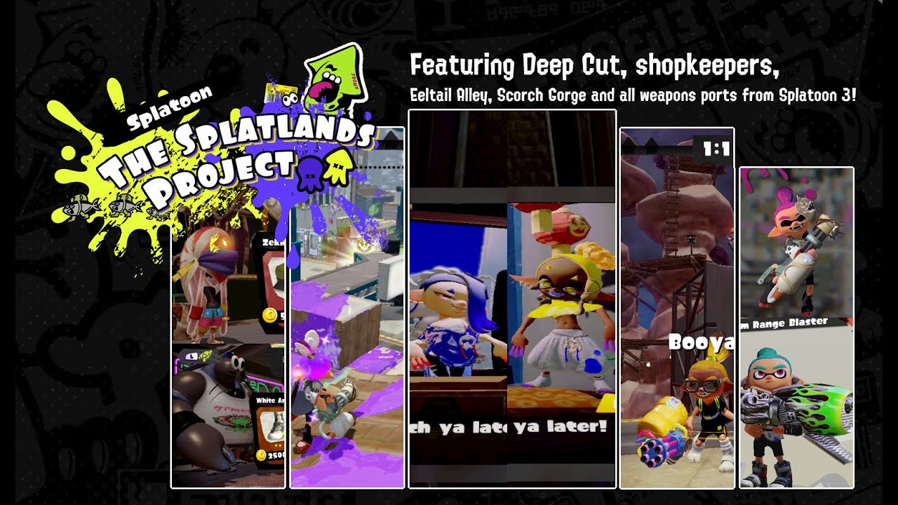Splatoon Wii U - The Splatlands Project - Update 4.0.0