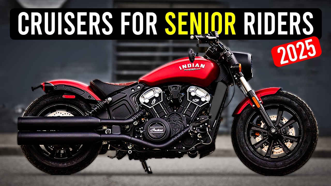 10 Best Cruiser Motorcycles for Senior Riders 2025