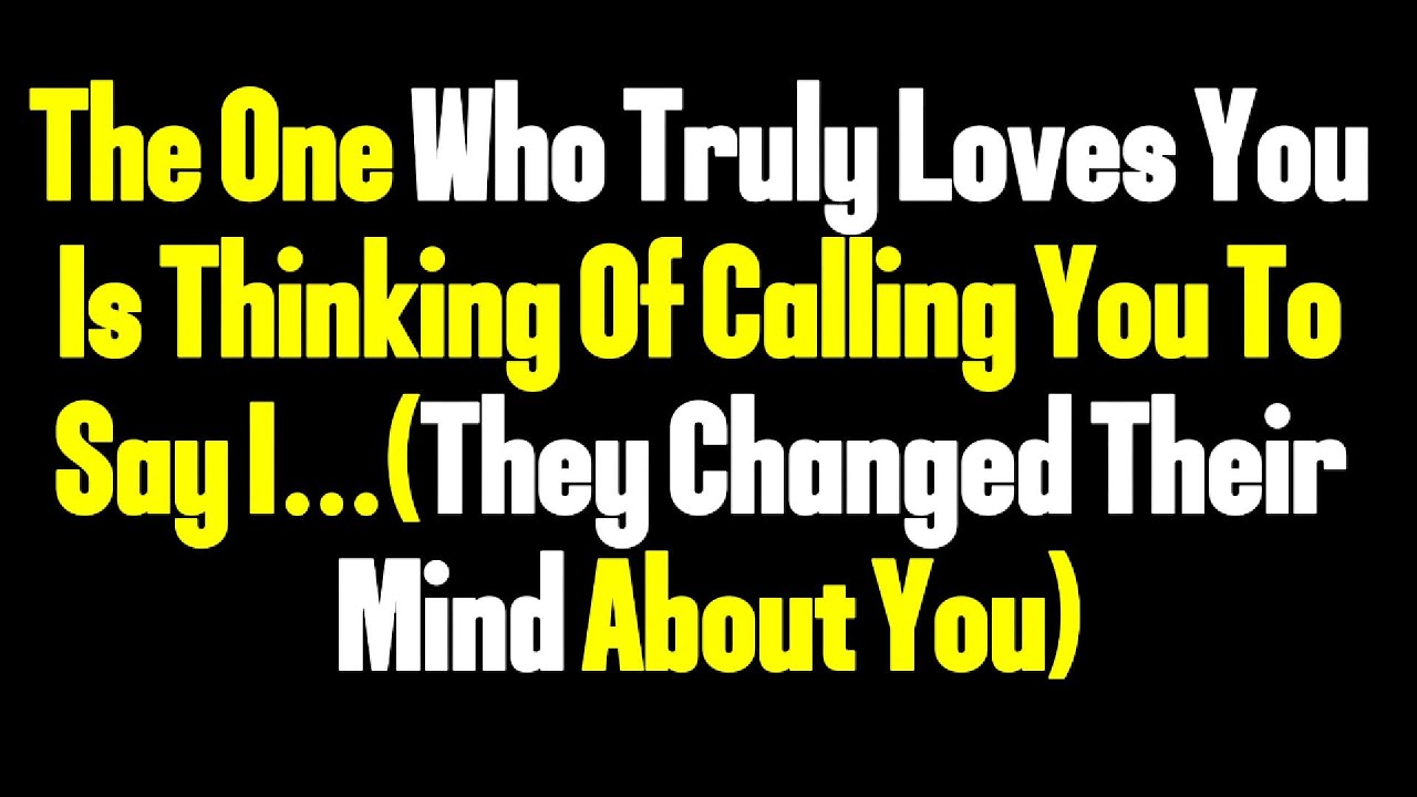 Angels Say The One Who Truly Loves You Is About to Call — They Changed Their Mind About You..