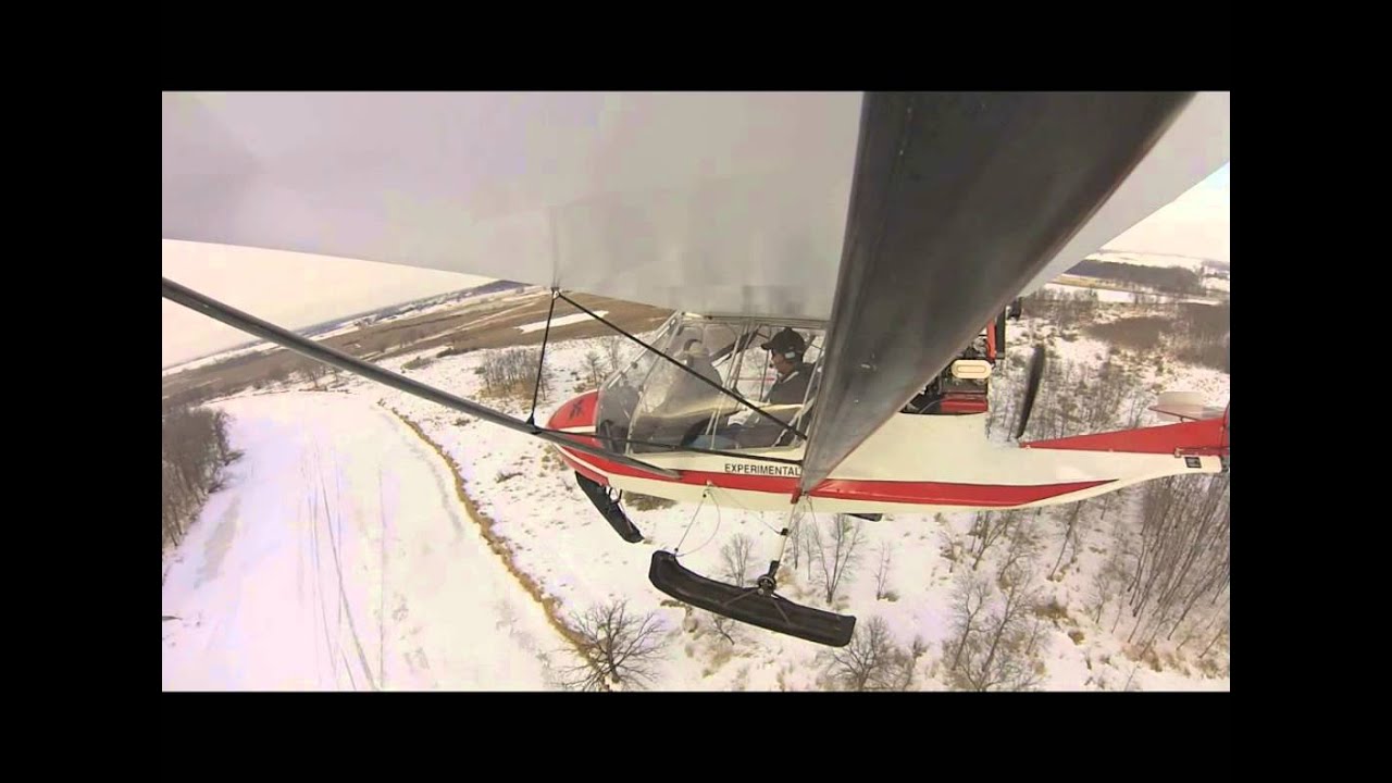 Skiplane Flying