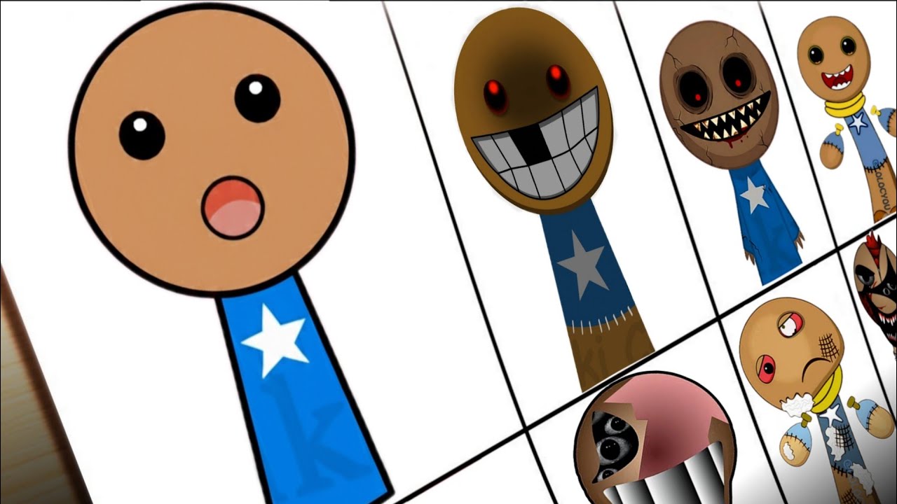 Drawing My Sprunki OC: All Buddy (from Kick The Buddy) | Incredibox Sprunki OC 