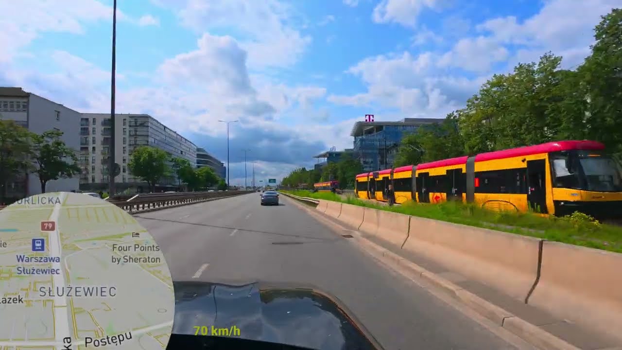 🇵🇱🚗 driving poland 4k 🛣 Warsaw ↔️ Krakow