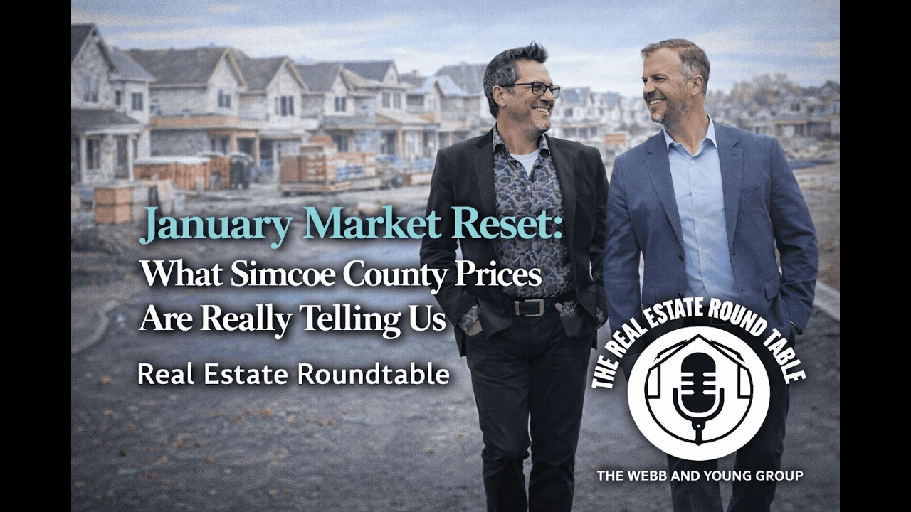January Market Reset: What Simcoe County Prices Are Really Telling Us