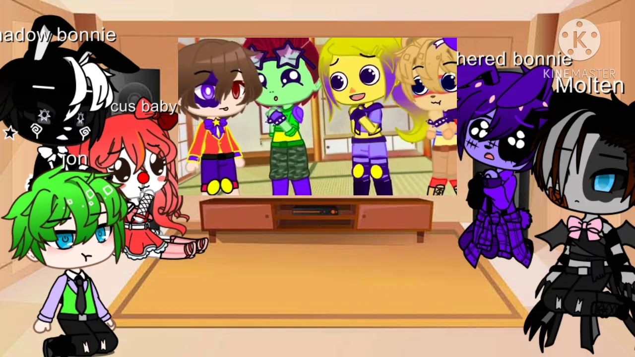 TFF +jon react to glamrock brayn memes