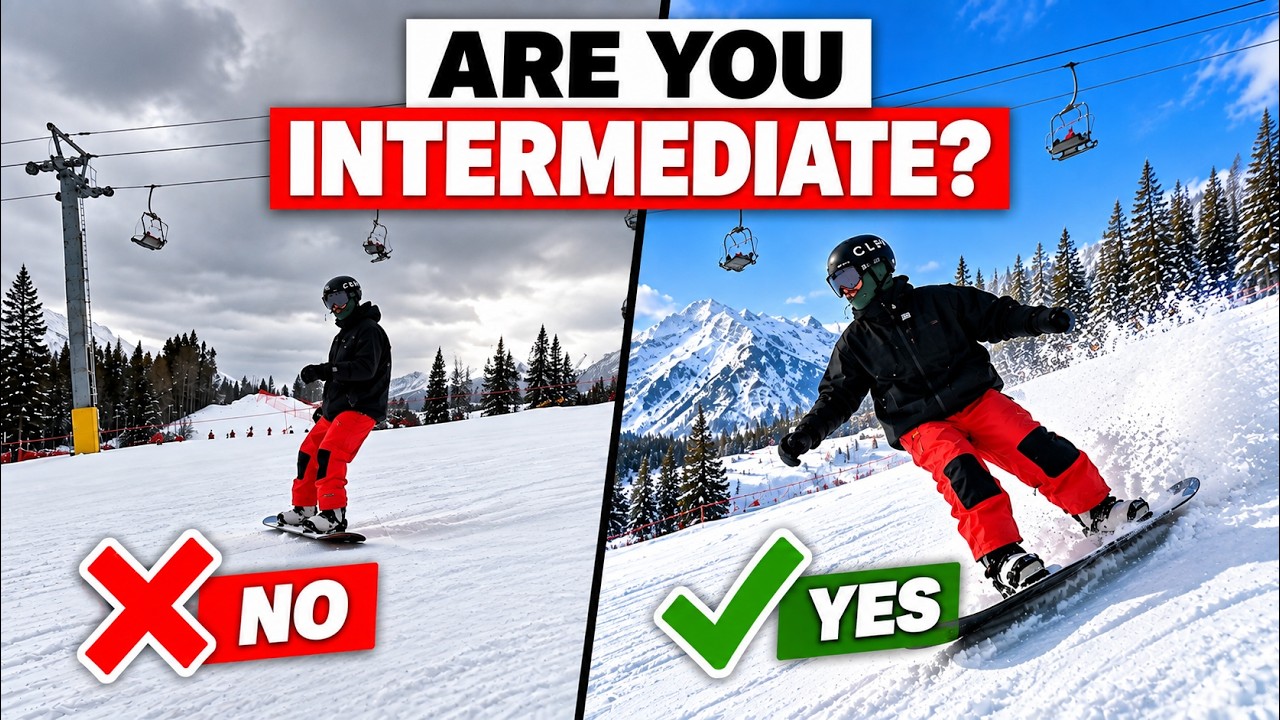 5 Ways To Tell You're An Intermediate Snowboarder