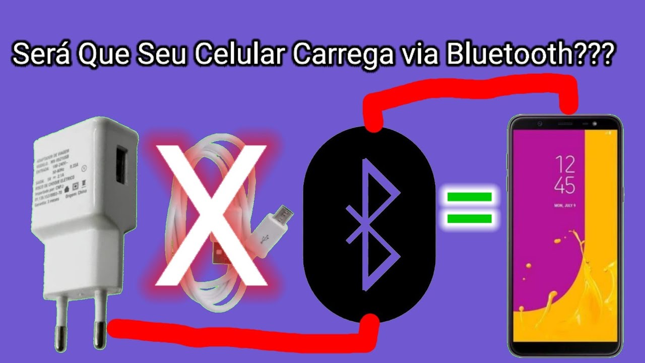 Será Que Seu Celular Carrega Via Bluetooth e Sem o Cabo USB ???
