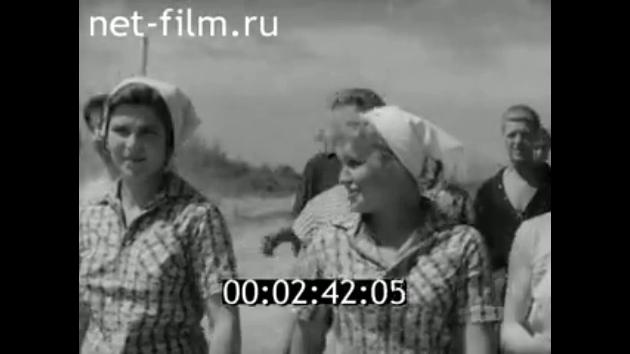 1964г.  Дорогобуж. строительство завода азотных удобрений. Смоленская обл