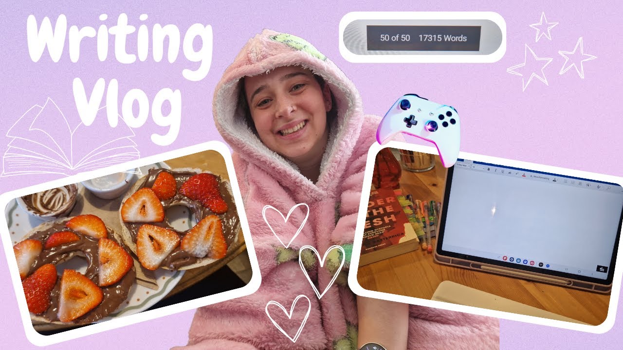 A little bit of writing, a little bit of reading, and a little bit of gaming | Vlog