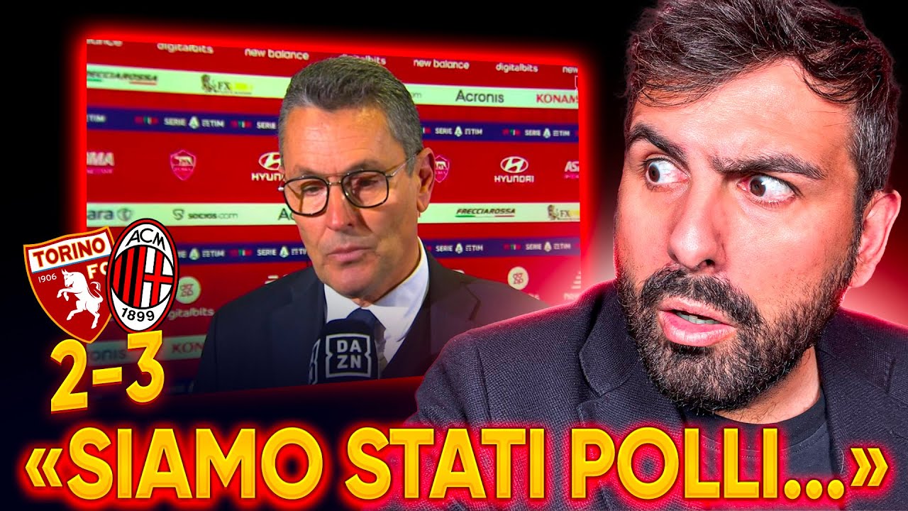 &laquo;SIAMO STATI POLLI...&raquo; LANDUCCI ON FIRE NEL POST TORINO - MILAN: 2-3