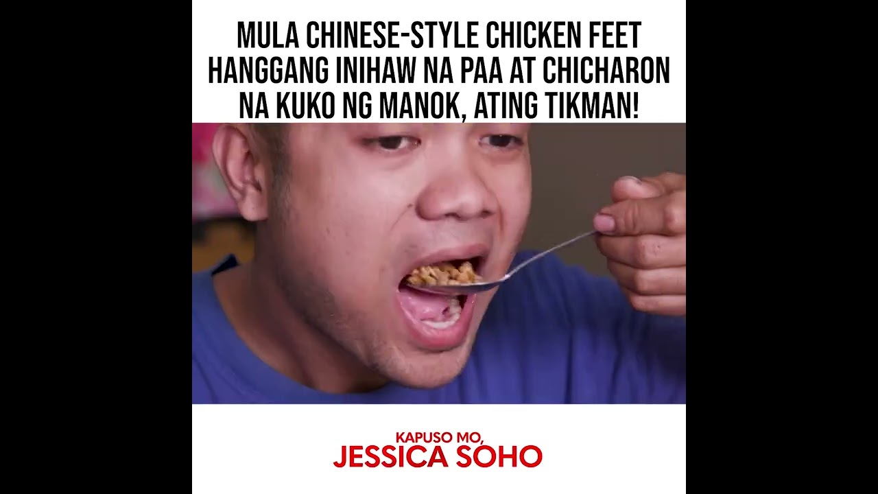 Chinese-style chicken feet, inihaw na paa at kuko ng manok, ating tikman! | Kapuso Mo, Jessica Soho