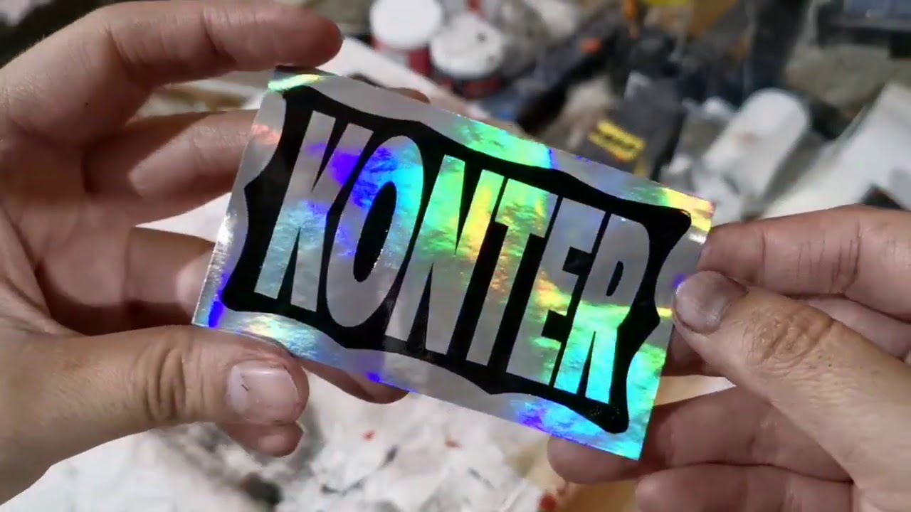 Sticker eggshell review / Printing & Buff test