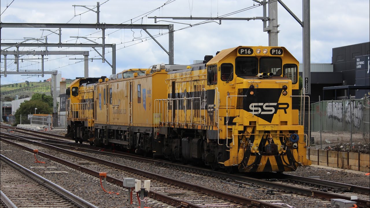 EV120 makes another visit to Glen Waverley and Sunbury and freight trains at West Footscray 