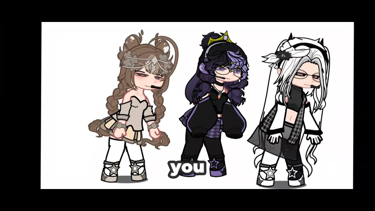 My hearts next to you // huntrix x Galaxy star girls//