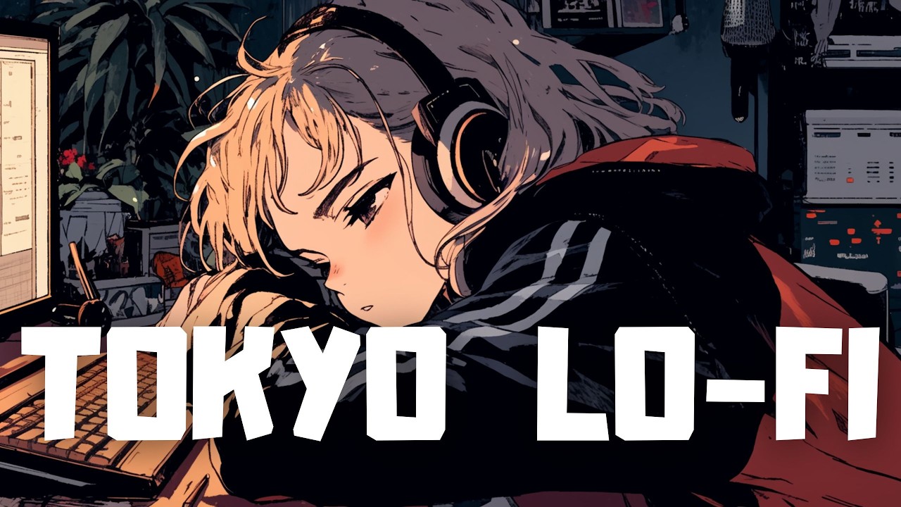 𝐏𝐥𝐚𝐲𝐥𝐢𝐬𝐭 Lazy Night in Tokyo🌙 / Lofi hiphop mix ( Chill & Study )