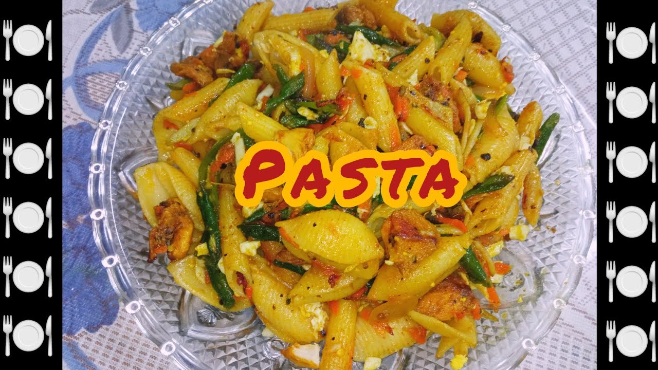 Chicken Vegetable Pasta | How To Make Quick And Easy At Home | বাংলা | Cooking Channel | Marofa