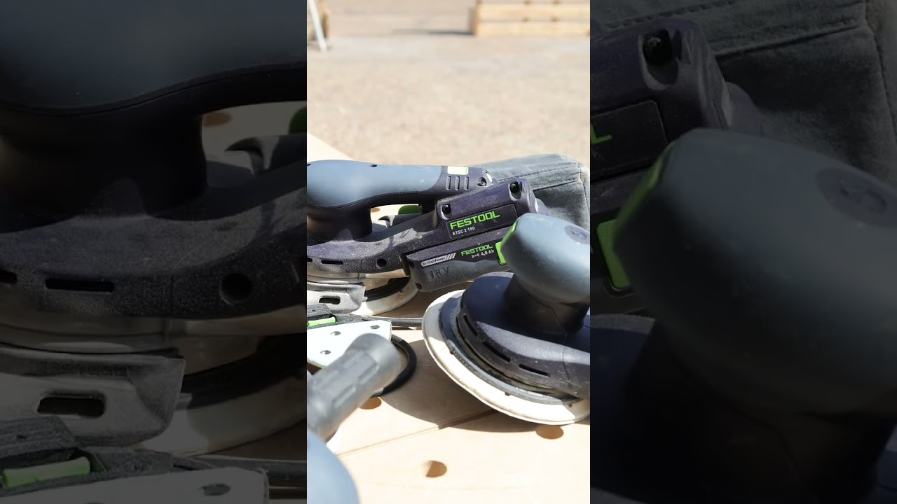 Unleash precision with Festool ETSC 2 cordless sander!⁣