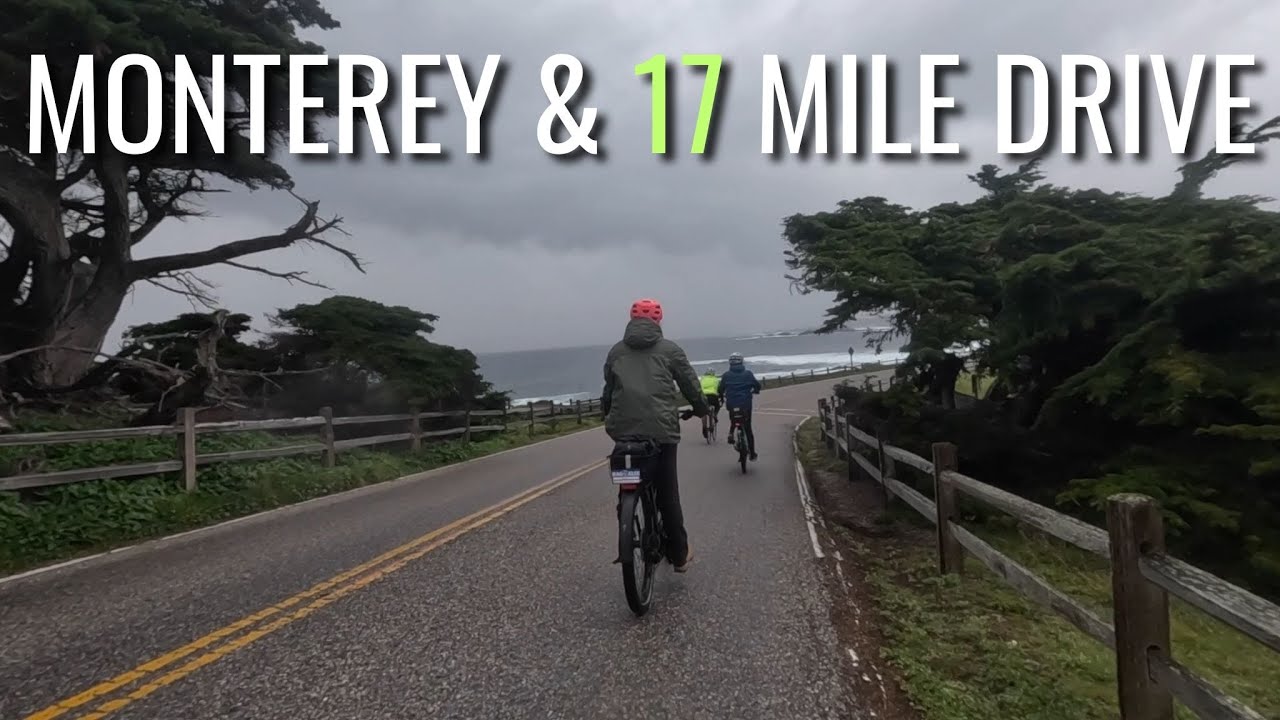 Велопрогулка по 17-Mile Drive и тропе Monterey Coastal Trail: попали под ливень!