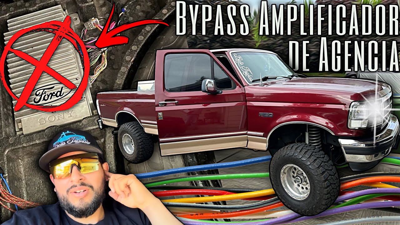 Como Hacer El Bypass Para Eliminar Amplificador de Agencia en Camioneta 1992-1996 Ford F150 Y Bronco