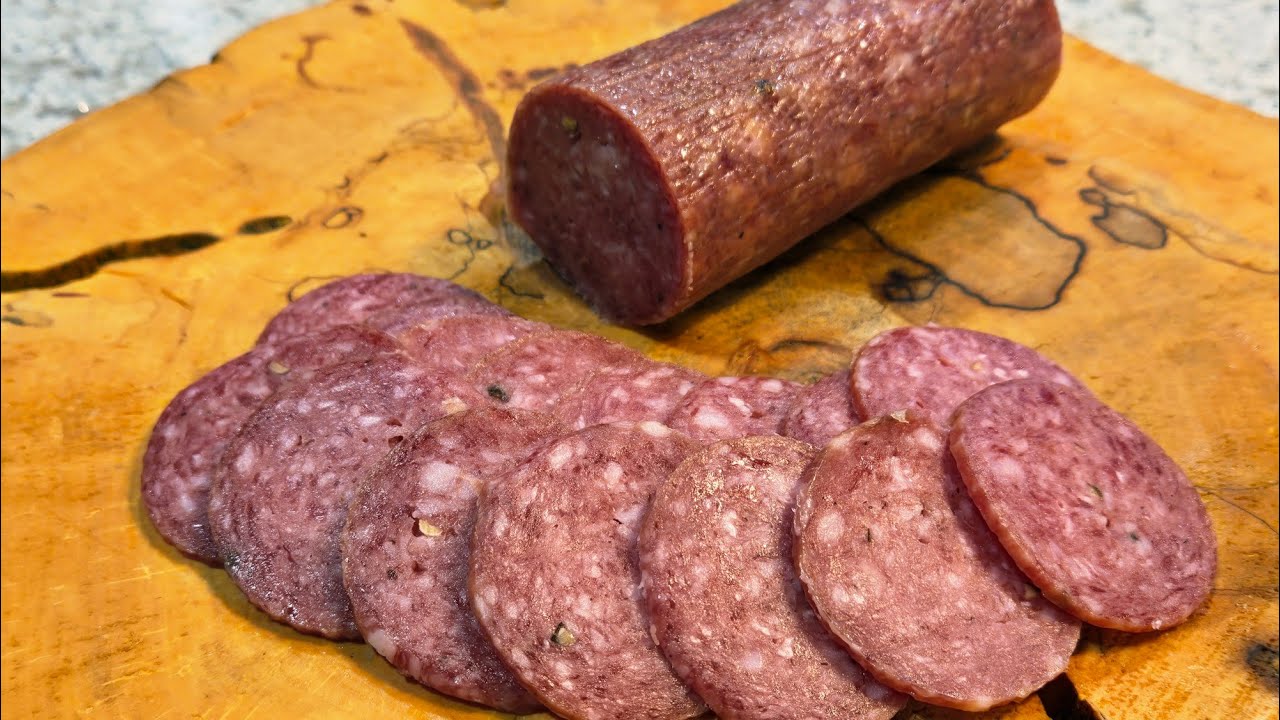 Making Parmesan Salami