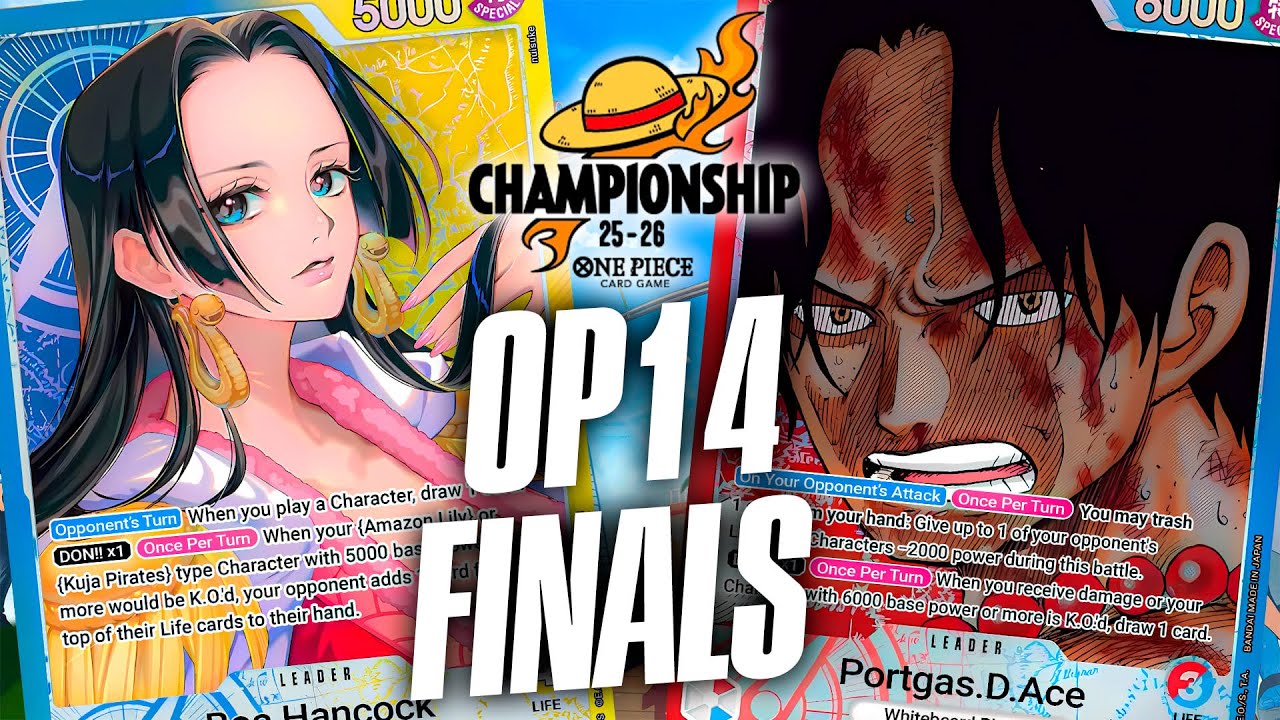 🔥 BOA UY VS ACE UR!! PARTIDA COMENTADA FINALS OP14 🔥 One Piece TCG