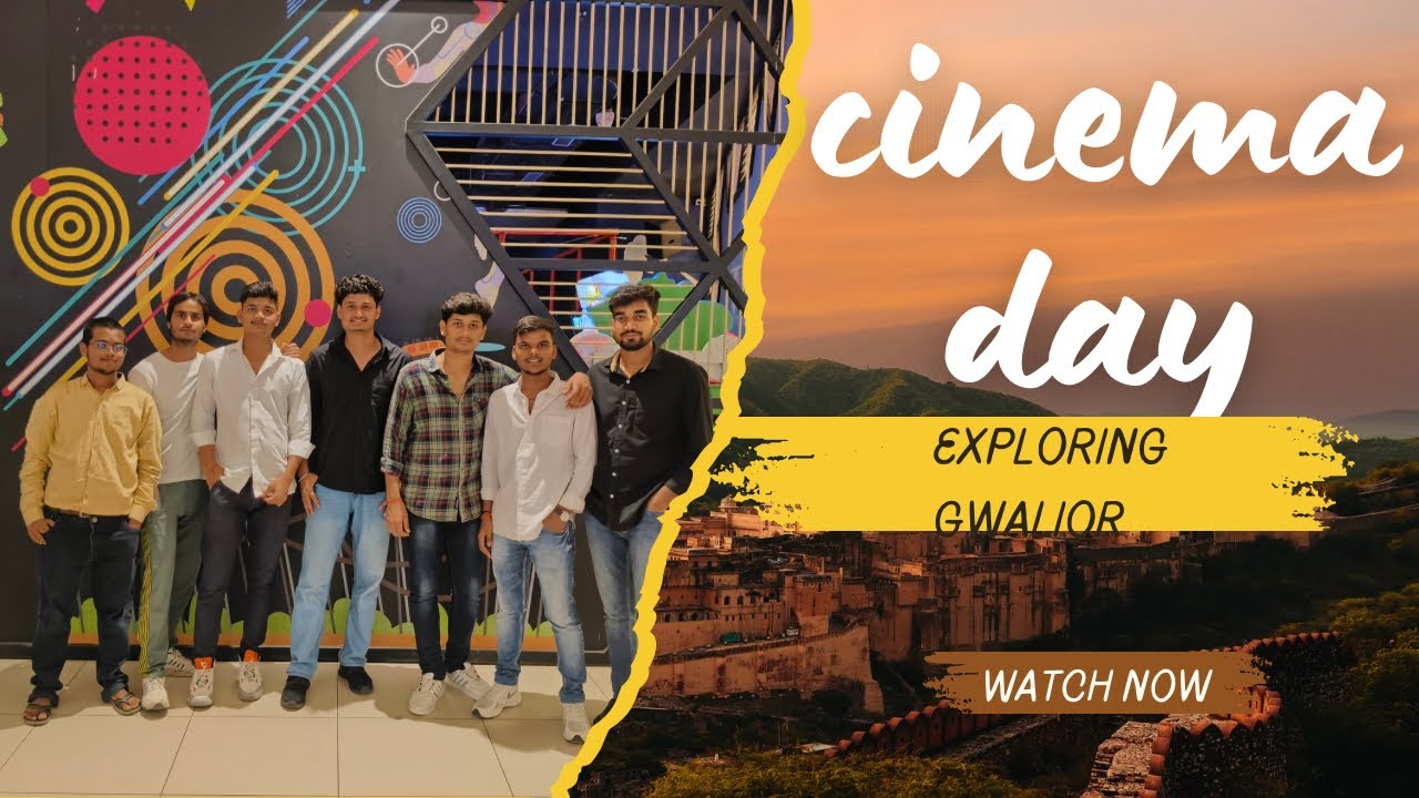 Enjoying cinema day with desi balak