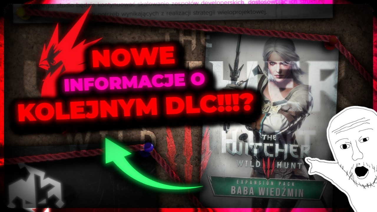 CD Projekt Powiedział o Nowym DLC do Wiedźmina 3??!! Dodatek Tuż Za Rogiem?!!!