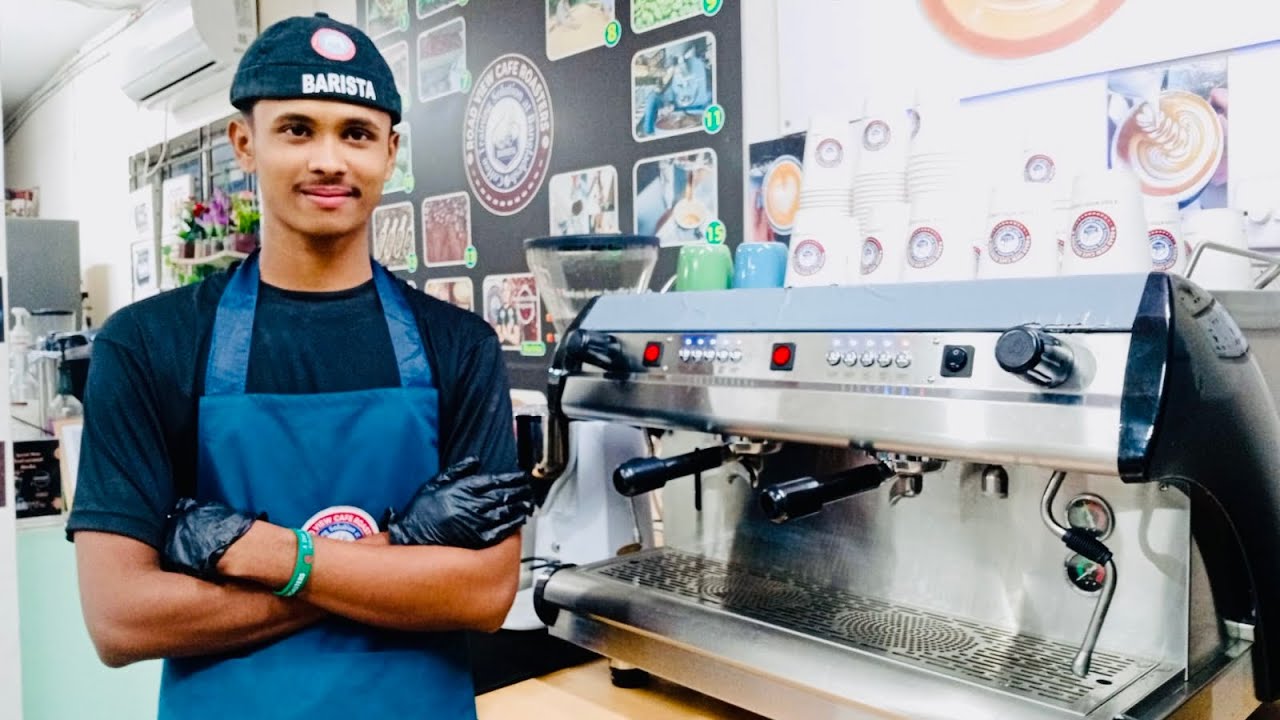 Barista Riyazul Sardar, all the best .