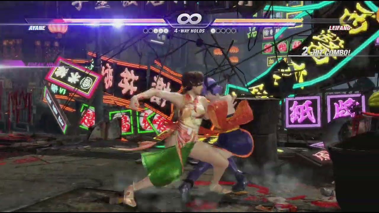 DEAD OR ALIVE 6 Ayane vs Lei Fang