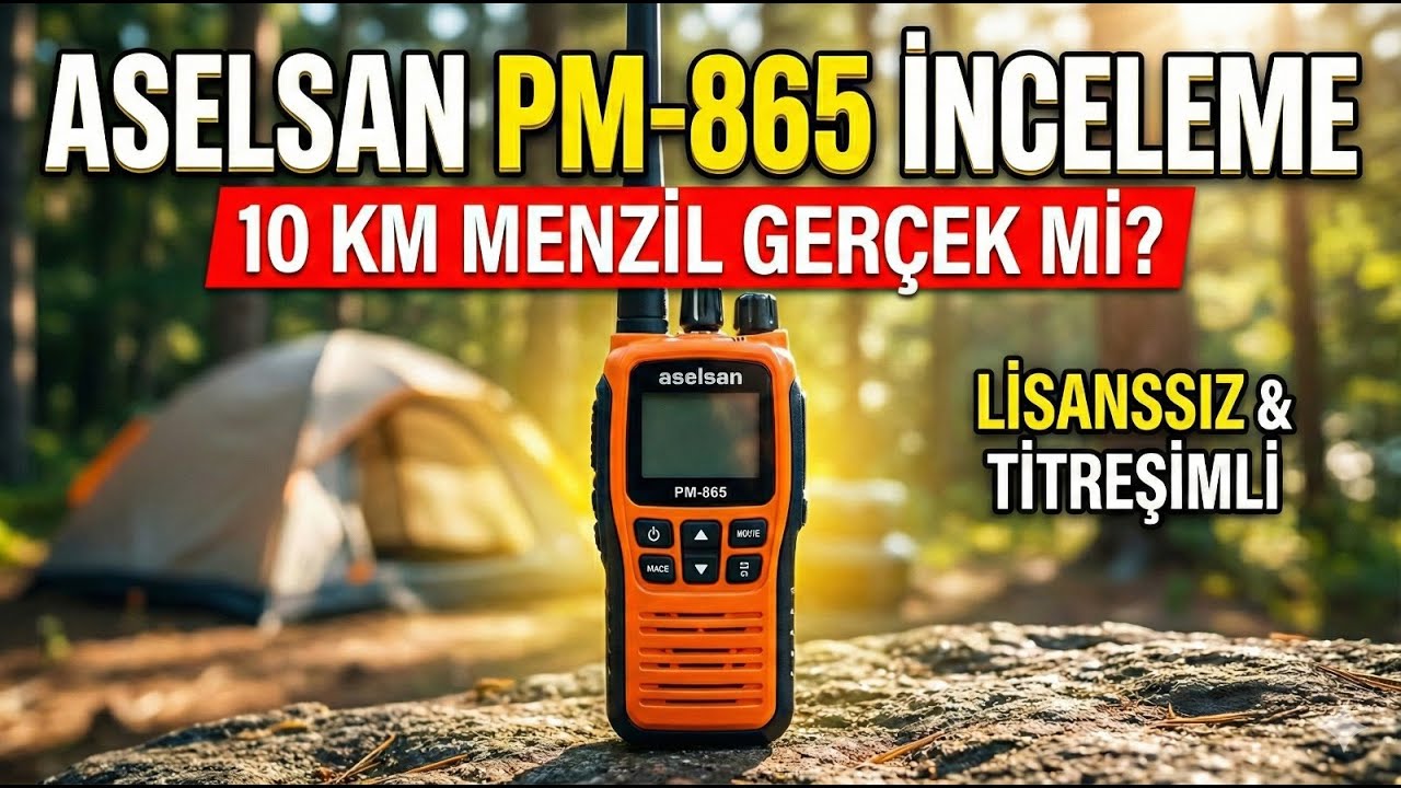 Hem Lisanssız Hem Profesyonel: Aselsan Cobra PM-865 Alınır mı?