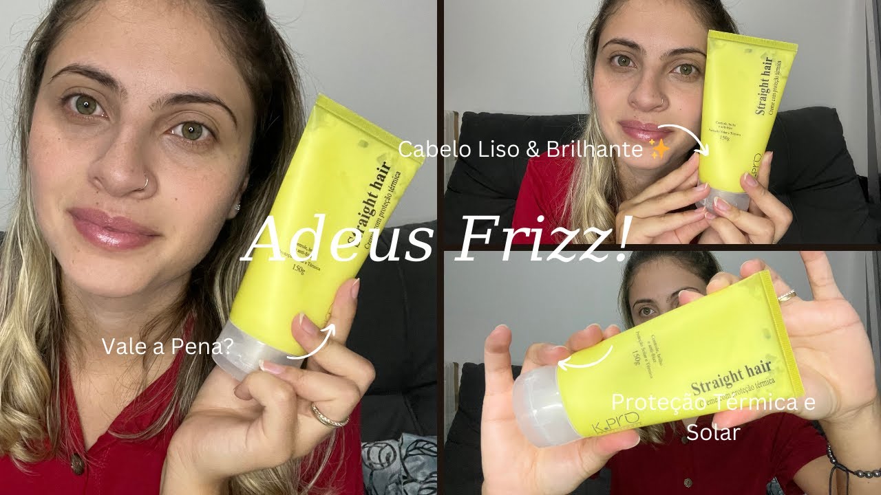 Testei o Straight Hair da K.Pro | Vale a Pena?