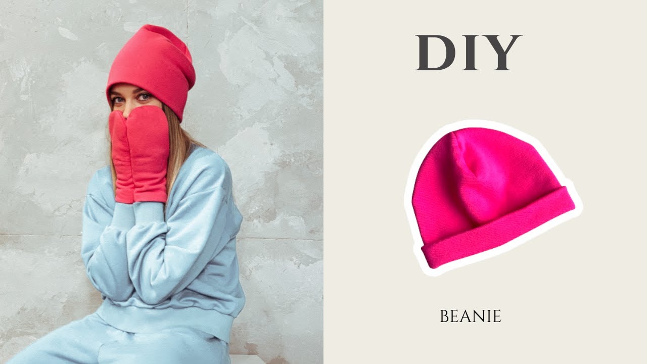 BEANIE pattern and sewing TUTORIAL - LEKApatterns