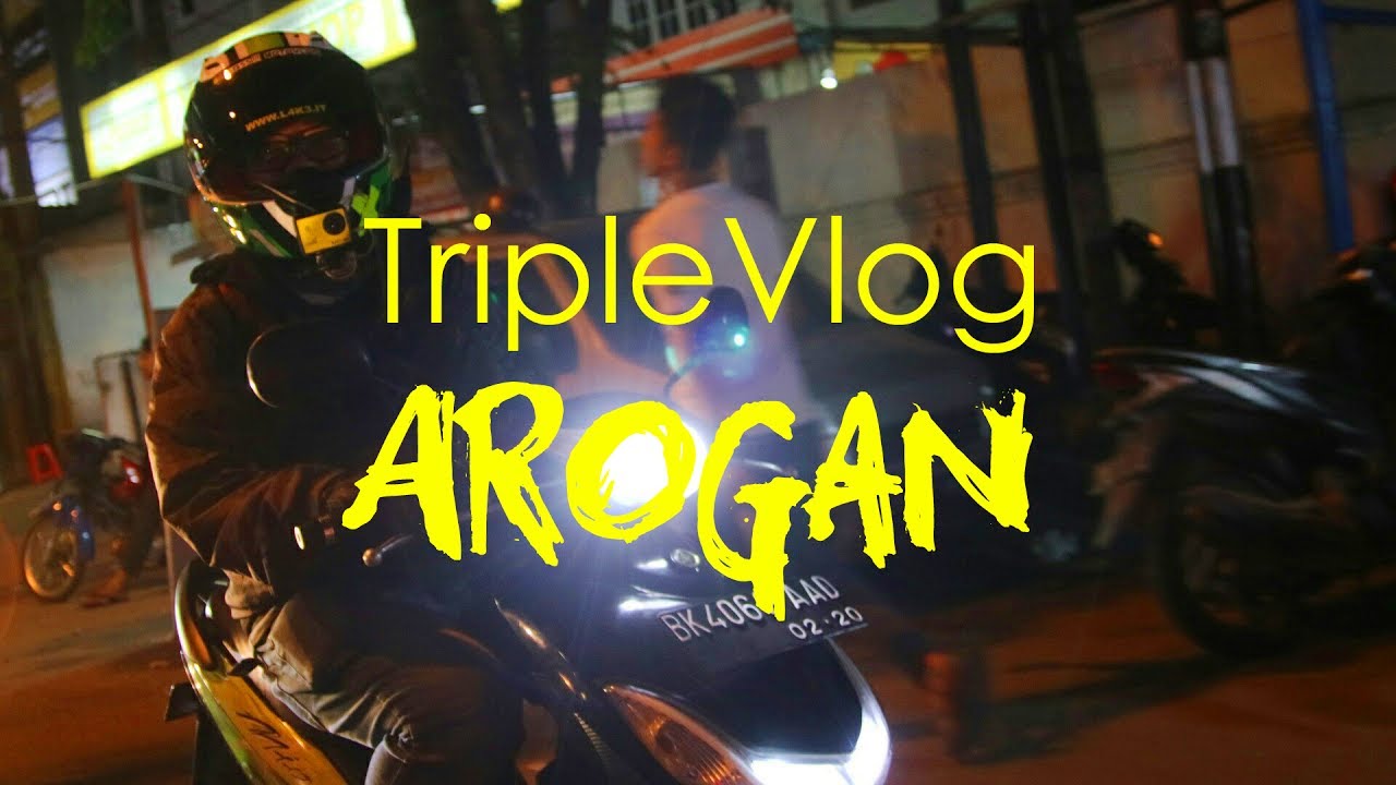 Nightride Street Triple Vlog AROGAN - Barbar | Medan Motovlog
