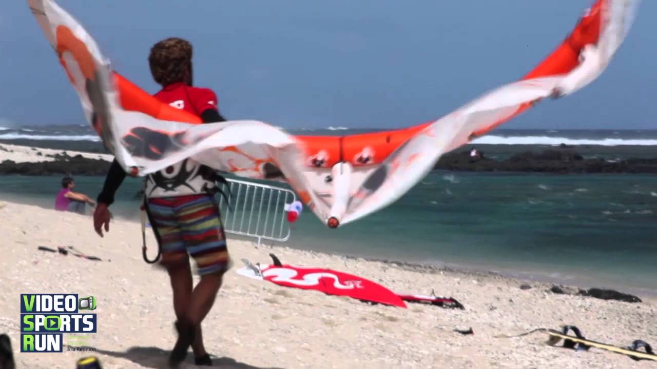 1er Championnat de Kite-Surf à la Réunion - Saint-Pierre
