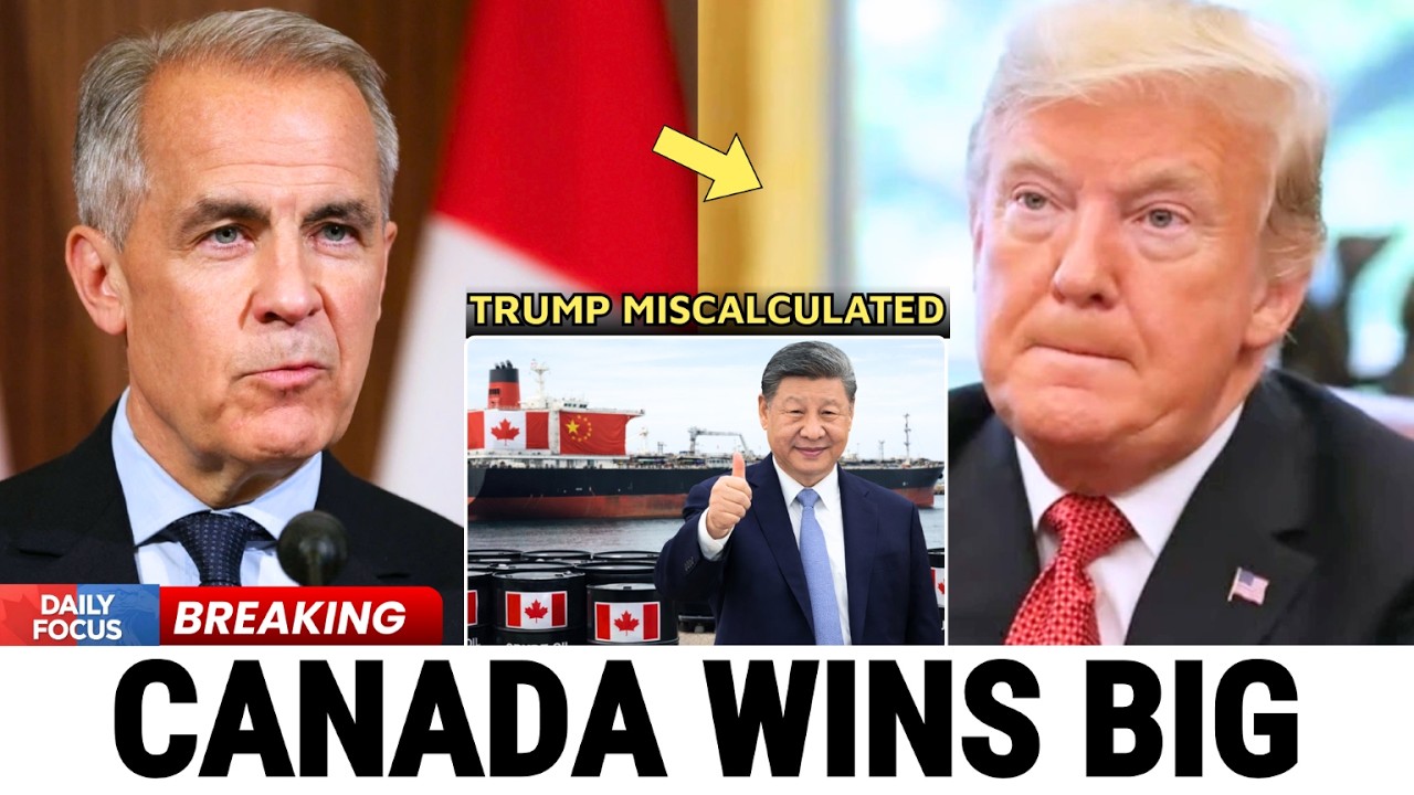 JUST IN: Canada SEIZES the Global Oil Market as China Shifts to Canadian Crude — TRUMP IN DISBELIEF!