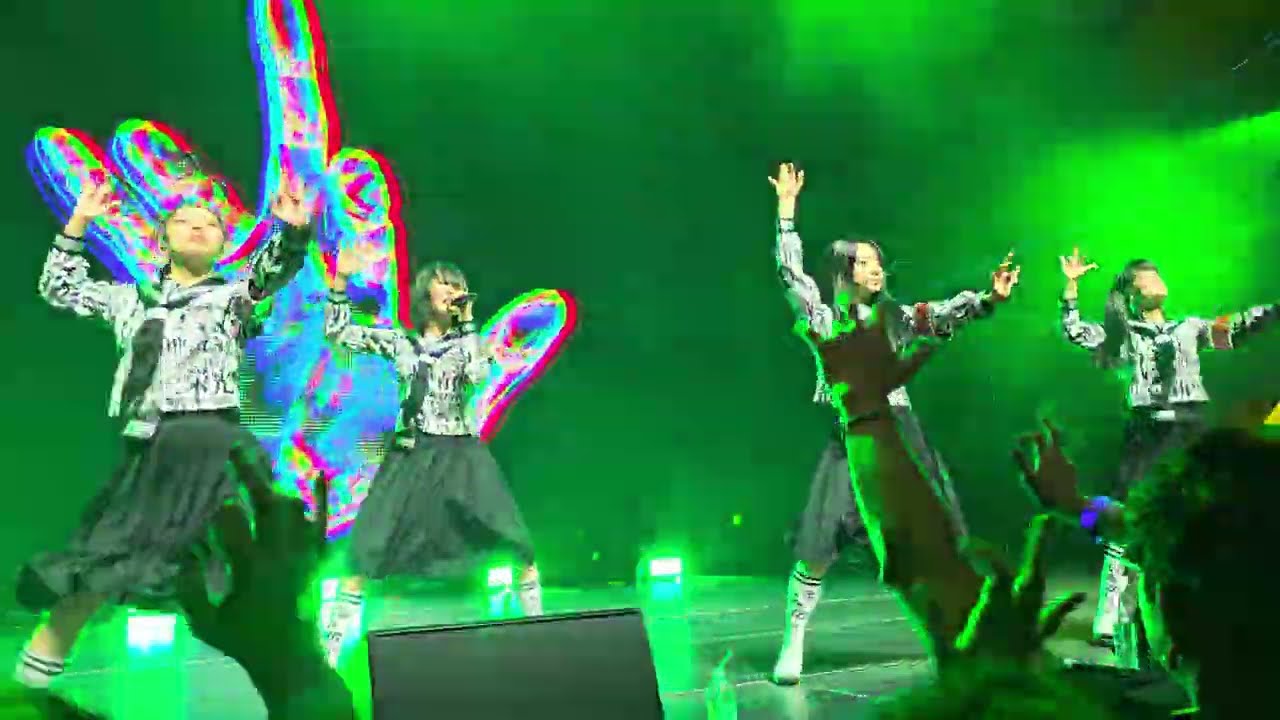 Atarashii Gakko! at ACL Austin song Saishuu Jinrui Remix
