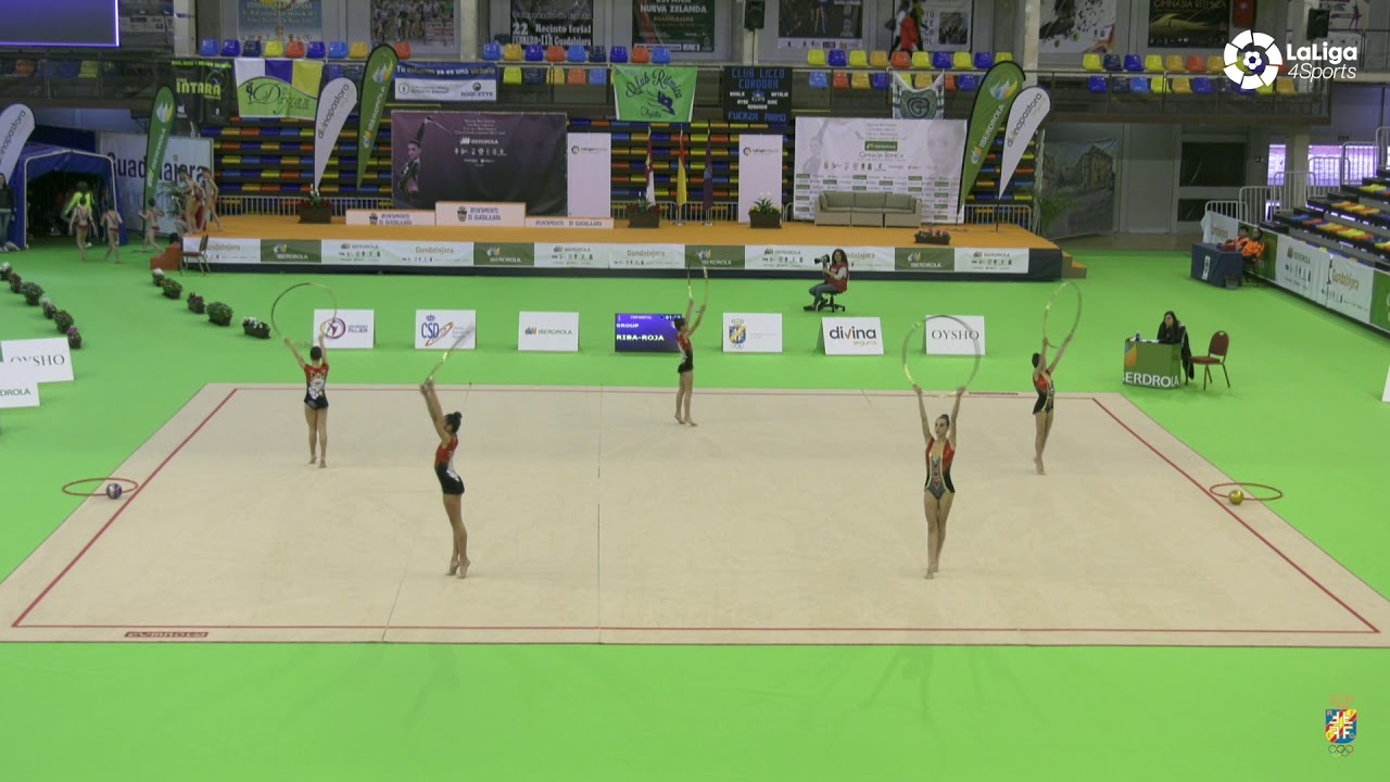 CGR Ribaroja (CVA) - Oro en la 1ª fase de la Copa de España de conjuntos categoría infantil