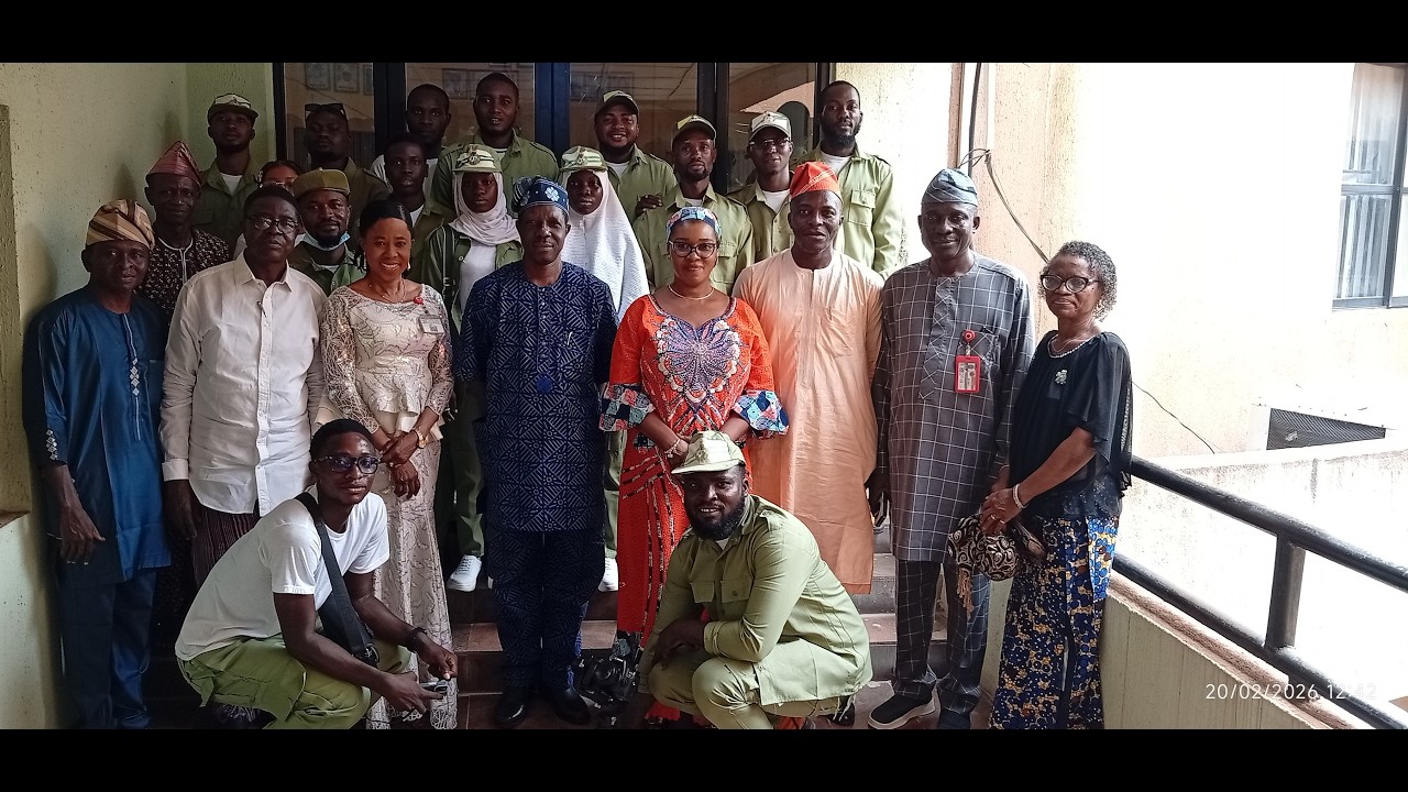 Parade of Honour: The Vice Chancellor's Pledge to NYSC Corps Members