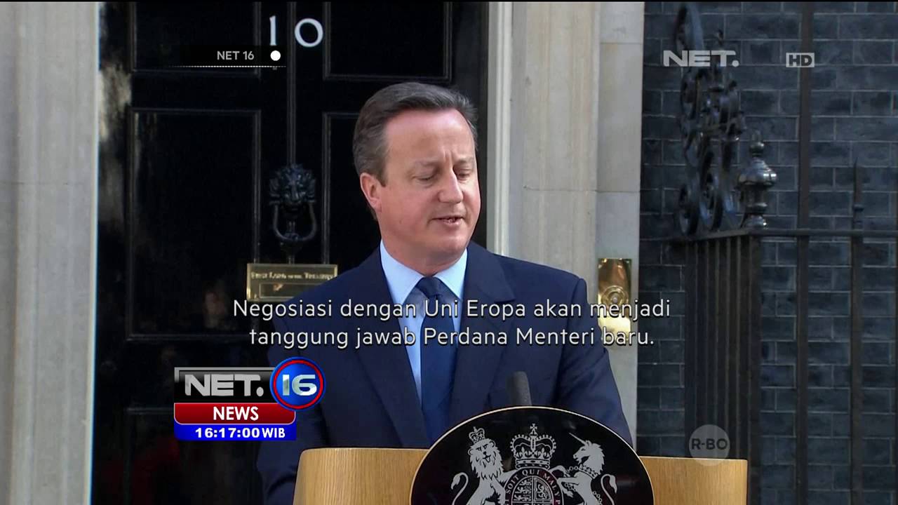 Inggris Akhirnya Memutuskan Keluar dari Uni Eropa - NET16