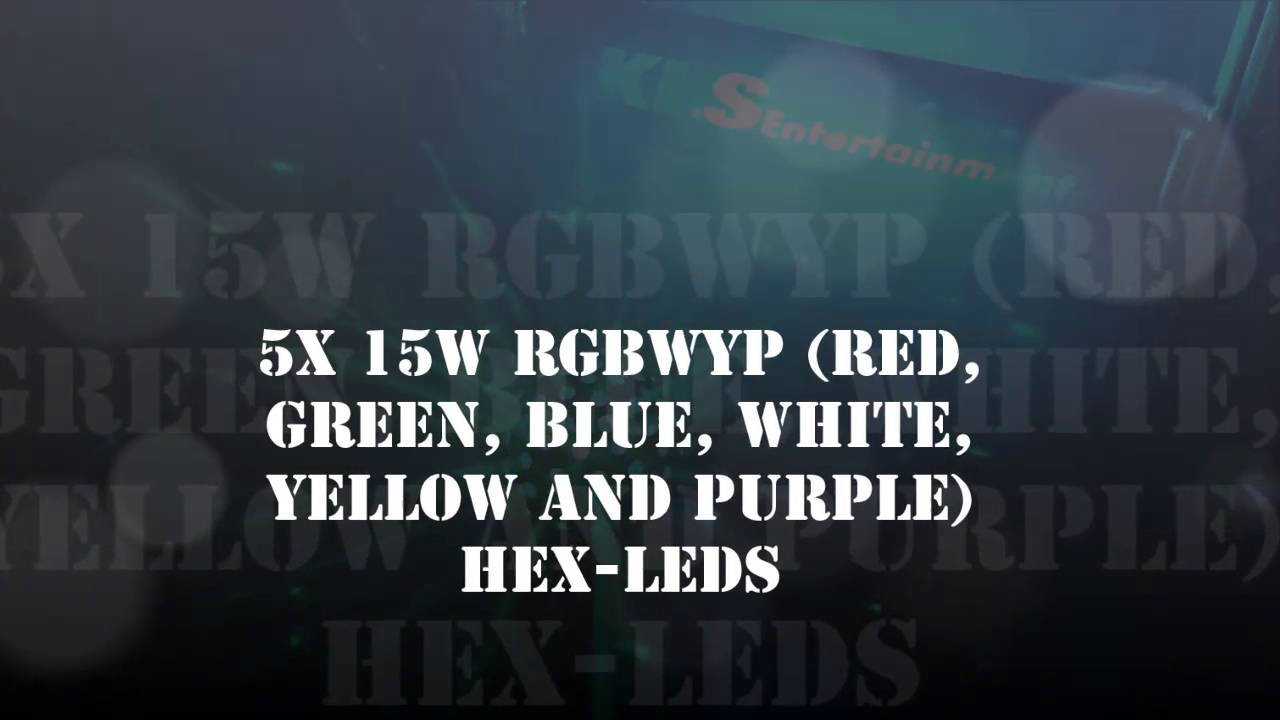 DJDepot presents the American DJ Starburst 2 LED Lighting effect Demo