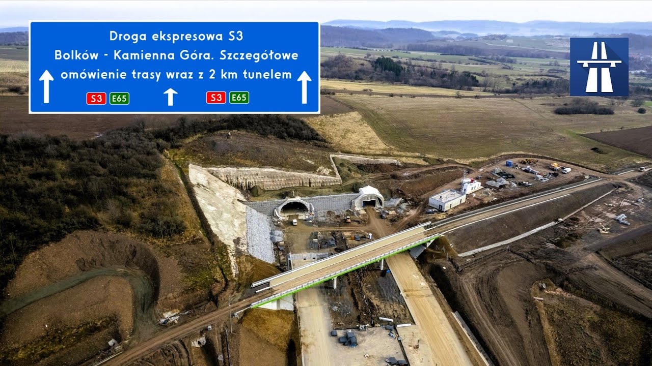 Droga ekspresowa S3 Bolków - Kamienna Góra. Omówienie trasy wraz z tunelem