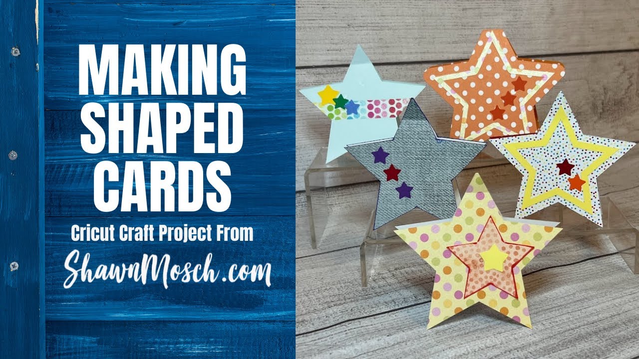 Make Shaped Cards with your Cricut