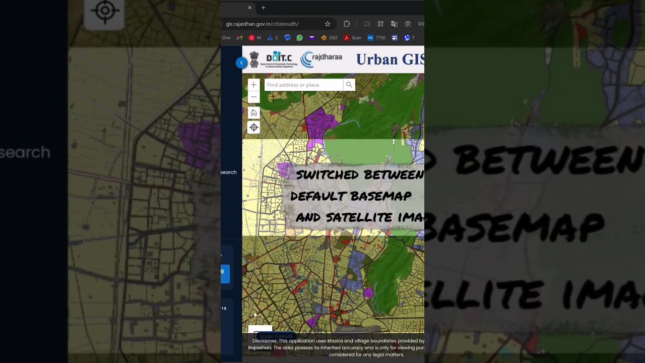 JDA Master Plan से पता करो Land का Future Use! #UrbanGIS #DIGIPIN #JDAJaipur