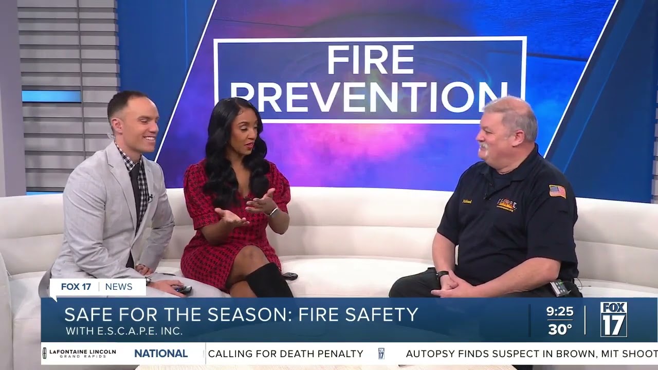 Holiday Fire Safety - fire alarms, CO detectors 9:20 am 12 22 2025