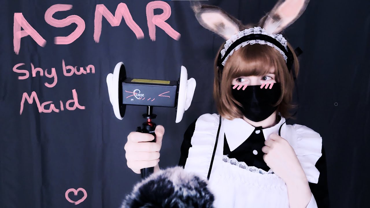 ASMR RP | A shy bunny maid gently cleans your ears and treasures you