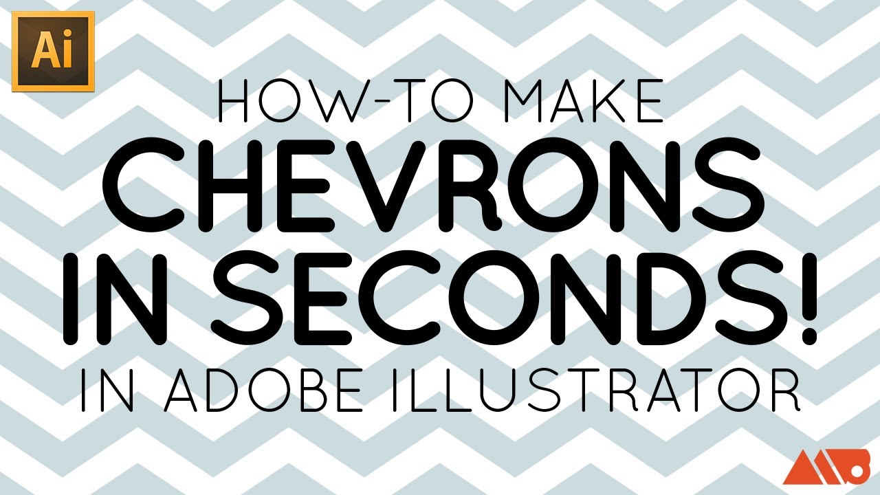 Учебное пособие по Adobe Illustrator: создайте шеврон за считанные секунды!