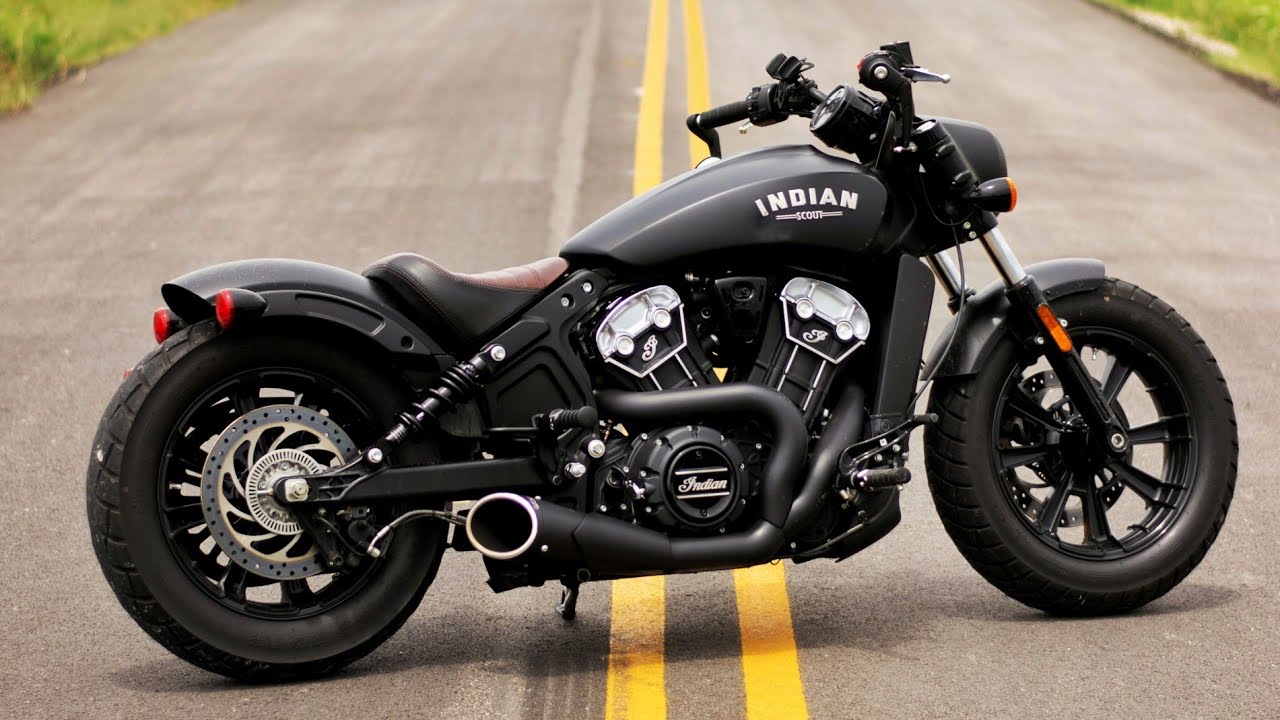 Первые впечатления и звуковой тест Indian Scout Bobber Freedom Performance 2-в-1 Combat Exhaust