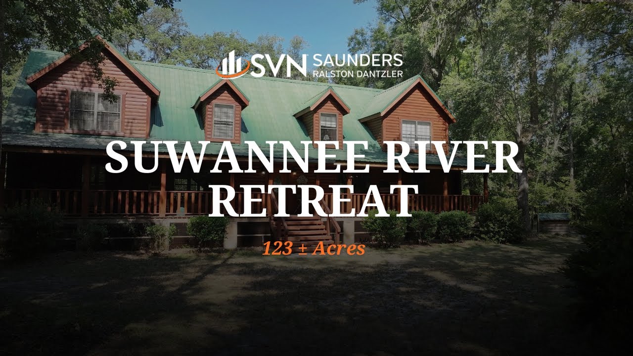 Florida Riverfront Estate For Sale | Suwannee River Retreat | 123 ± Acres | O'Brien, FL